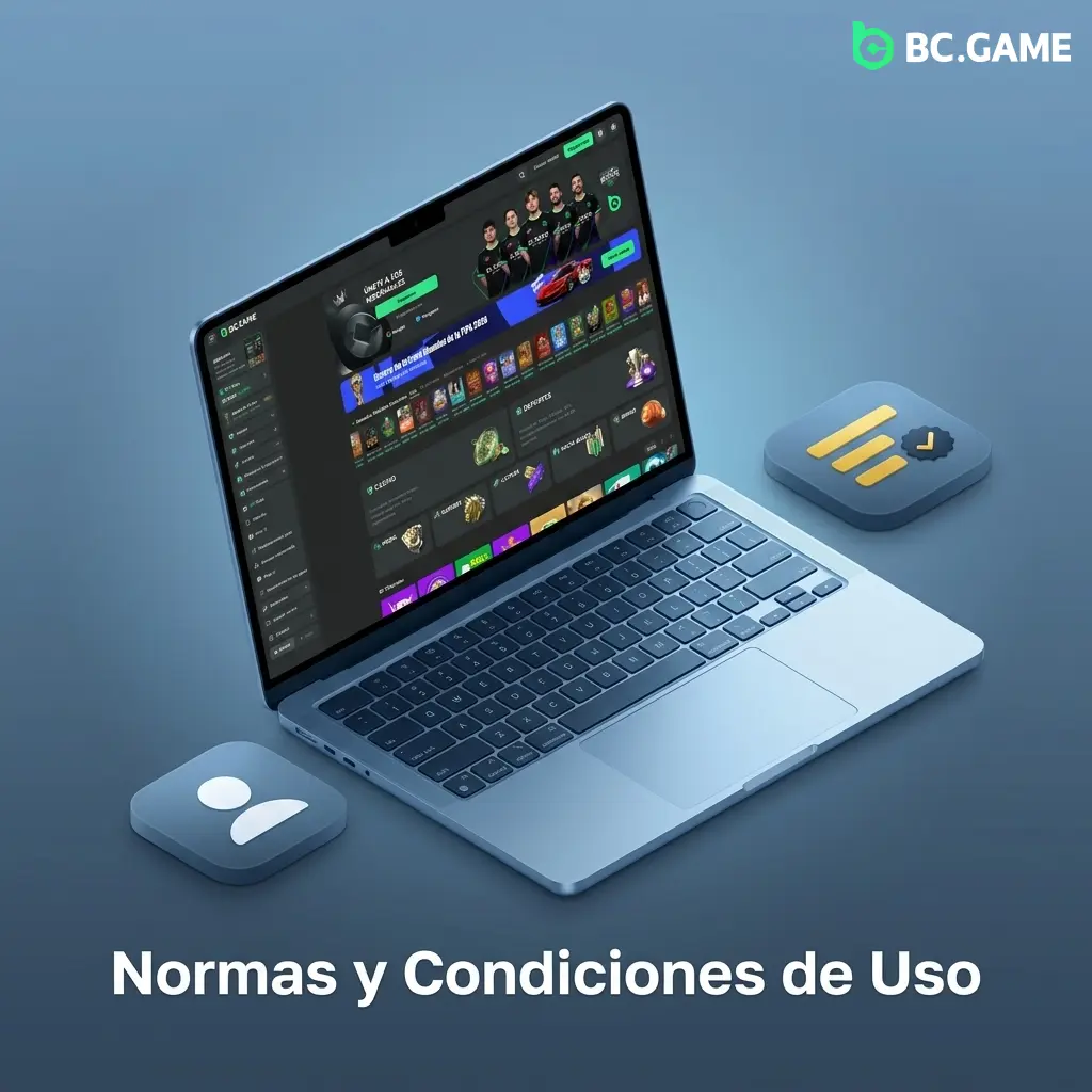 Normas y condiciones de uso de BC Game en España: edad mínima, KYC, bonos y reglas para jugadores