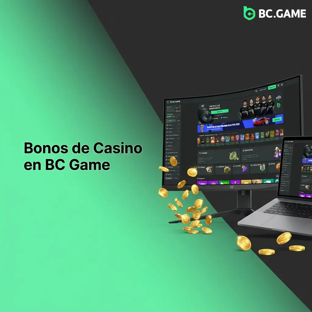Bonos de casino en BC Game: bienvenida, cashback, tiradas gratis, recarga y torneos para jugadores en España