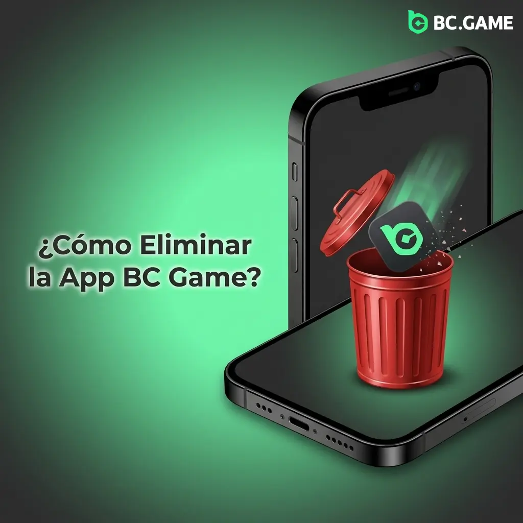 Pasos para desinstalar la app BC Game en Android e iOS manteniendo cuenta y saldo intactos