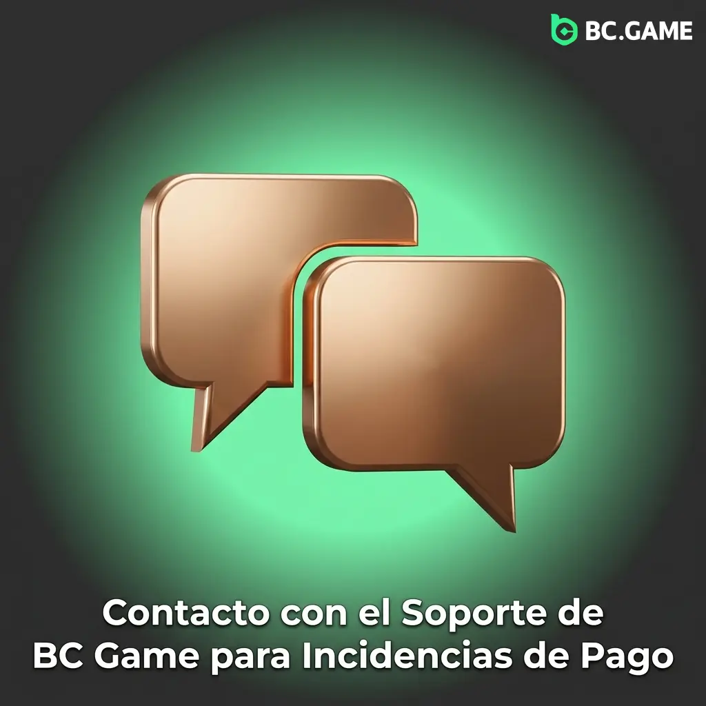 Soporte de BC Game disponible 24/7 por chat, correo, Telegram y centro de ayuda para pagos