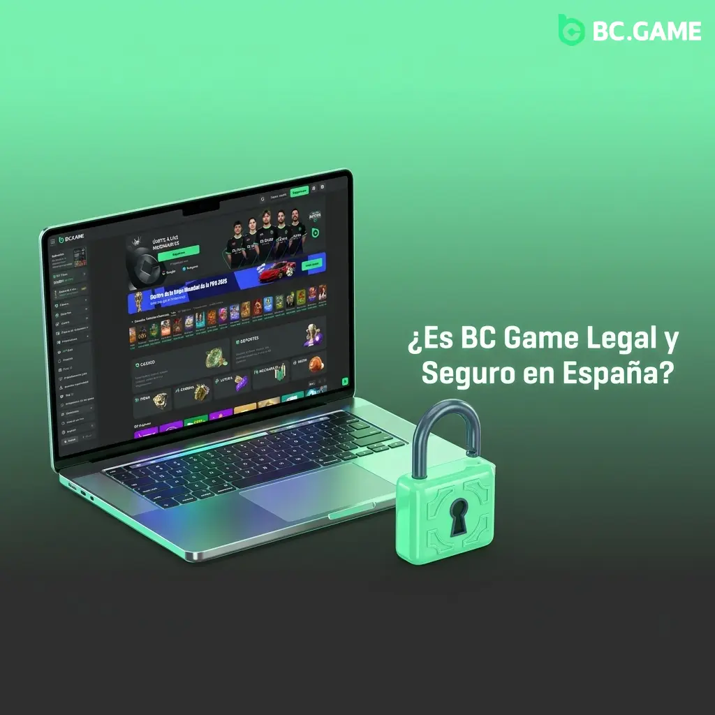 Licencia Curaçao eGaming de BC Game, cifrado SSL y verificación KYC para seguridad en España