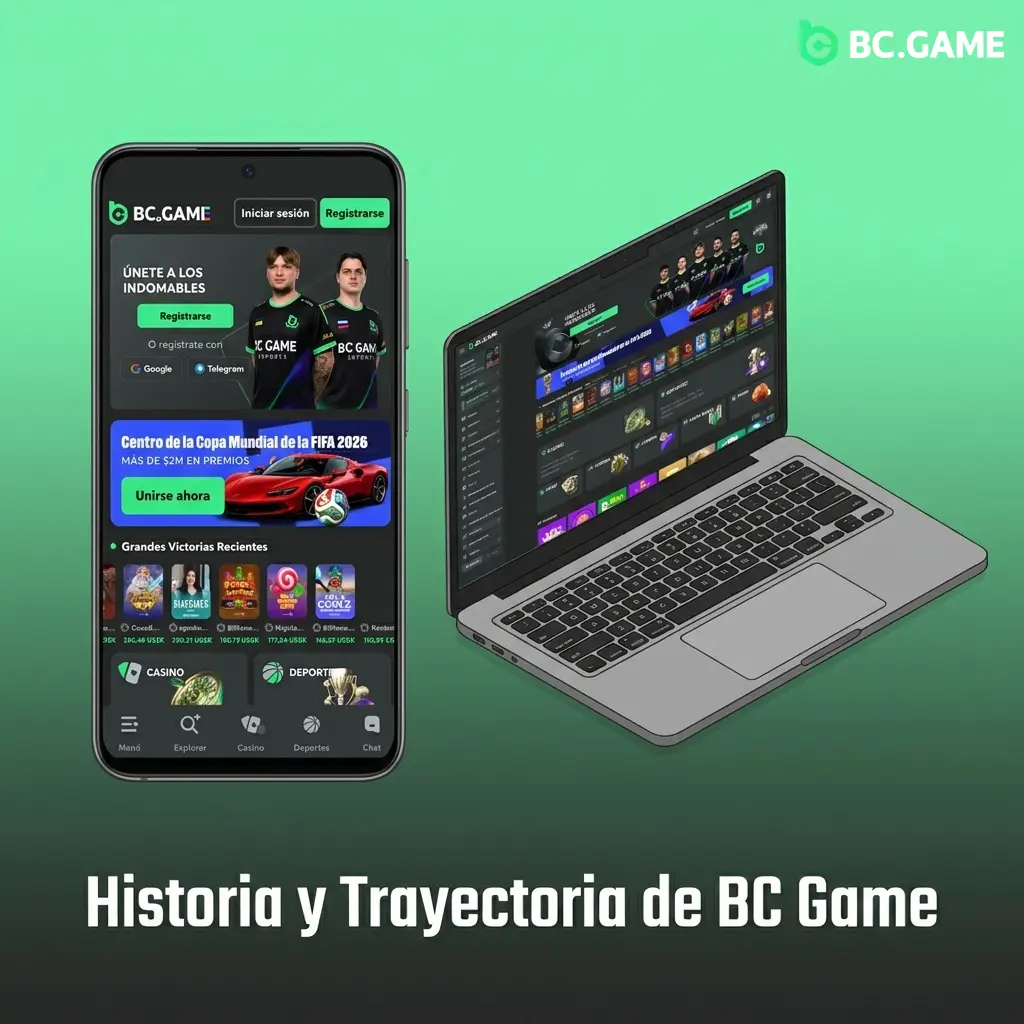 Historia y trayectoria de BC Game: plataforma de juego online fundada en 2017 con licencia Curaçao eGaming 8048/JAZ