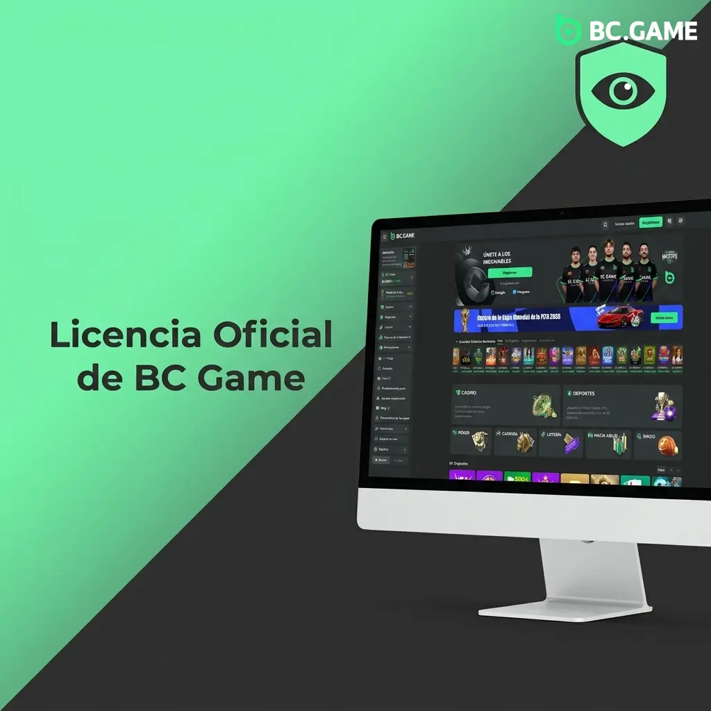 Licencia oficial de BC Game bajo Curaçao eGaming número 1668/JAZ para jugadores en España